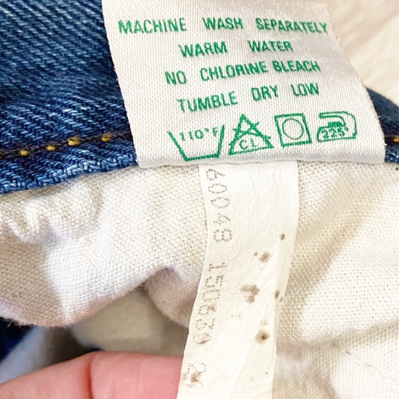 Vintage (80s) PS Gitano High Waisted Jeans Size 6 Short (Waist 27) - Picture 7 of 8